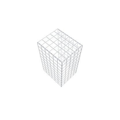 Gavión adicional tipo 4 100 cm x 60 cm x 50 cm (L x A x P), malla 10 cm x 10 cm, anillo en C