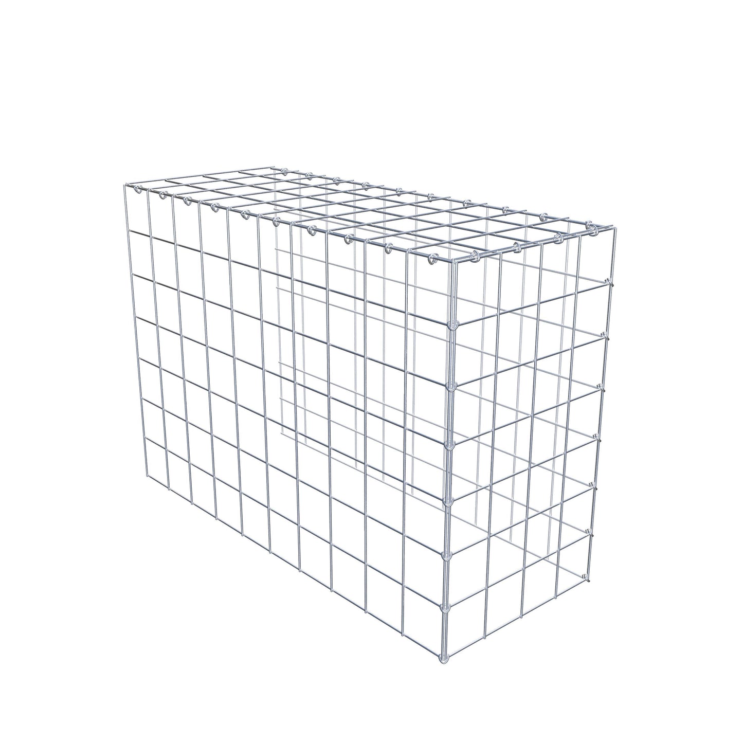 Pila adicional tipo 4 100 cm x 70 cm x 40 cm (L x A x P), malla 10 cm x 10 cm, anillo en C