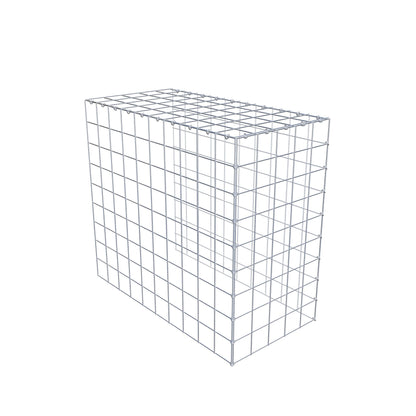 Fourche rapportée type 4 100 cm x 90 cm x 50 cm (L x H x P), mailles 10 cm x 10 cm, anneau C