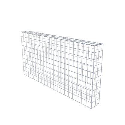 Extra gabion typ 4 200 cm x 100 cm x 20 cm (L x H x D), maskstorlek 10 cm x 10 cm, C-ring