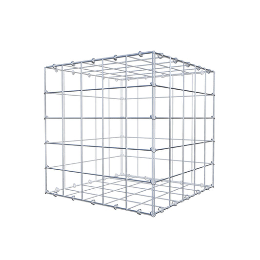 Gabion 50 cm x 50 cm x 50 cm (L x H x D), maskstorlek 10 cm x 10 cm, C-ring