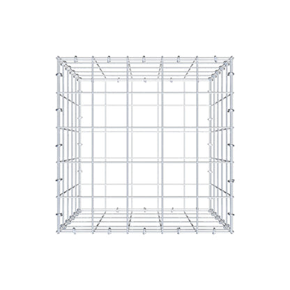 Gabion 50 cm x 50 cm x 50 cm (L x H x D), maskstorlek 10 cm x 10 cm, C-ring