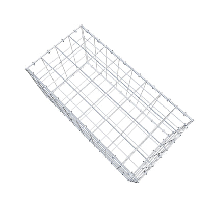 Gabion 80 cm x 40 cm x 40 cm (L x H x D), maskstorlek 10 cm x 10 cm, C-ring