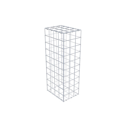 Gabion 100 cm x 40 cm x 30 cm (L x H x D), maskestørrelse 10 cm x 10 cm, C-ring