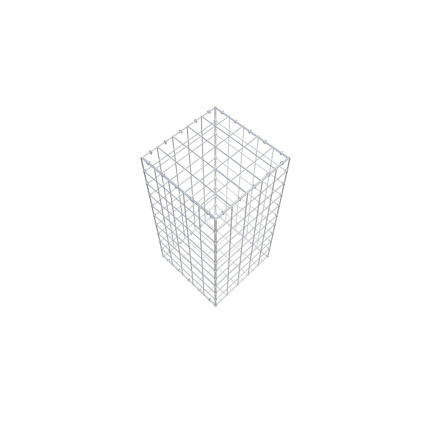 Schanskorf 100 cm x 50 cm x 50 cm (L x H x D), maaswijdte 10 cm x 10 cm, C-ring