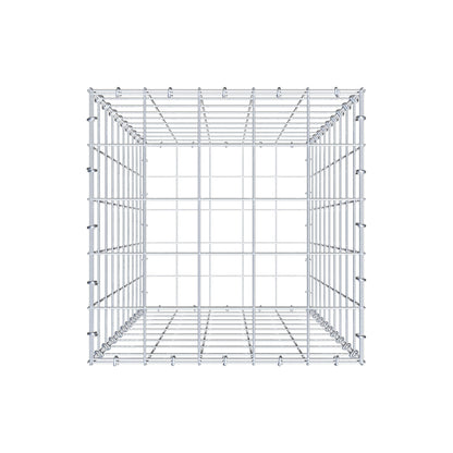 Schanskorf 100 cm x 50 cm x 50 cm (L x H x D), maaswijdte 10 cm x 10 cm, C-ring