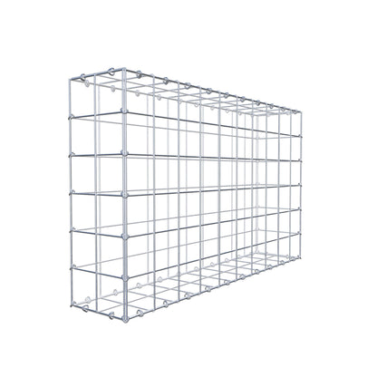Gabion 100 cm x 60 cm x 20 cm (L x H x D), maskestørrelse 10 cm x 10 cm, C-ring
