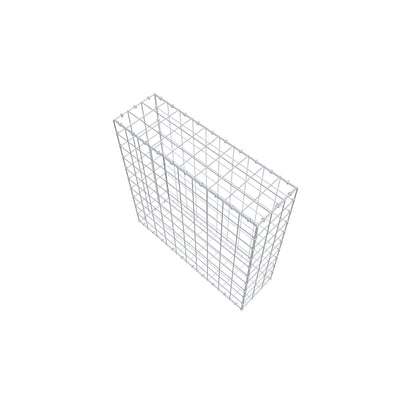 Gabion 100 cm x 100 cm x 30 cm (L x H x D), maskstorlek 10 cm x 10 cm, C-ring