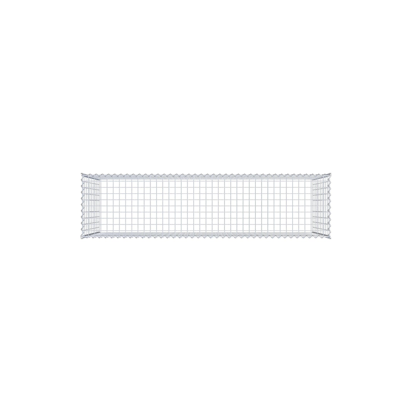 Extra gabion typ 3 200 cm x 100 cm x 50 cm (L x H x D), maskstorlek 5 cm x 10 cm, spiral