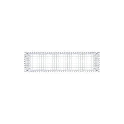 Extra gabion typ 3 200 cm x 100 cm x 50 cm (L x H x D), maskstorlek 5 cm x 10 cm, spiral