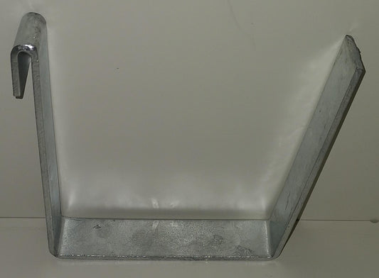 Verzinkte bloembakhouder in een set van 3 inclusief bloempot, voor schanskorven MW 5 x 10