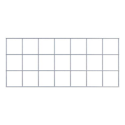 Decorative trellis / trellis (including mounting material) mesh size 10 x 10 cm