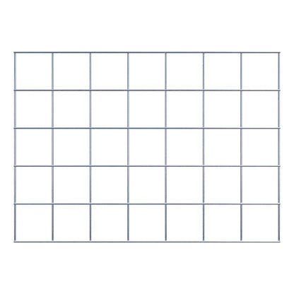 Decorative trellis / trellis (including mounting material) mesh size 10 x 10 cm