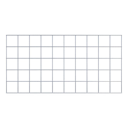 Decorative trellis / trellis (including mounting material) mesh size 10 x 10 cm