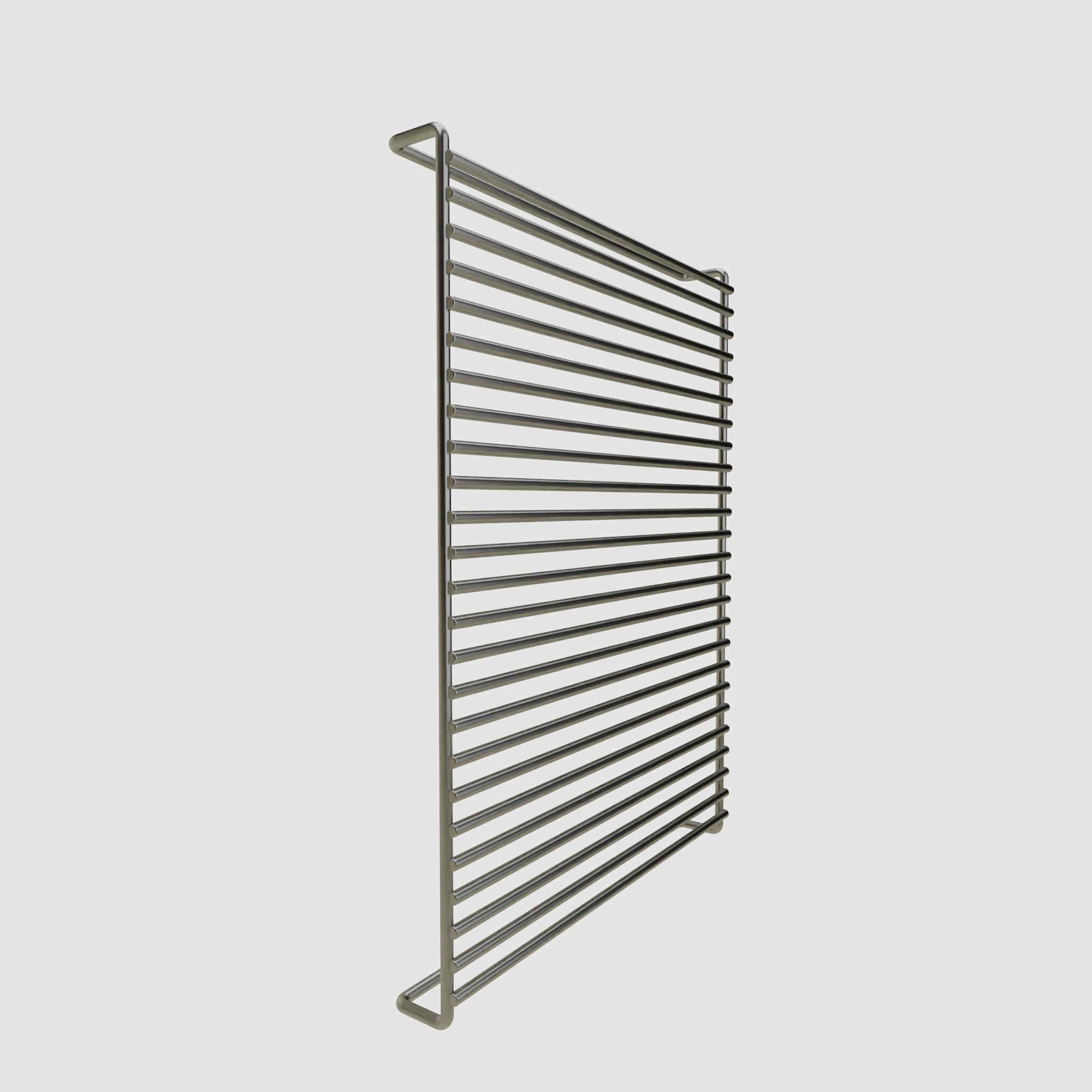 Stainless steel grid 40 cm x 29 cm x 3.1 cm