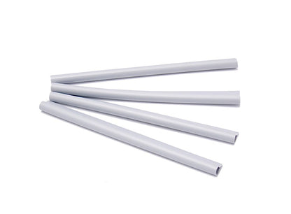 2x clip di fissaggio per strisce di schermo privacy grigio MW 5 x 20 cm