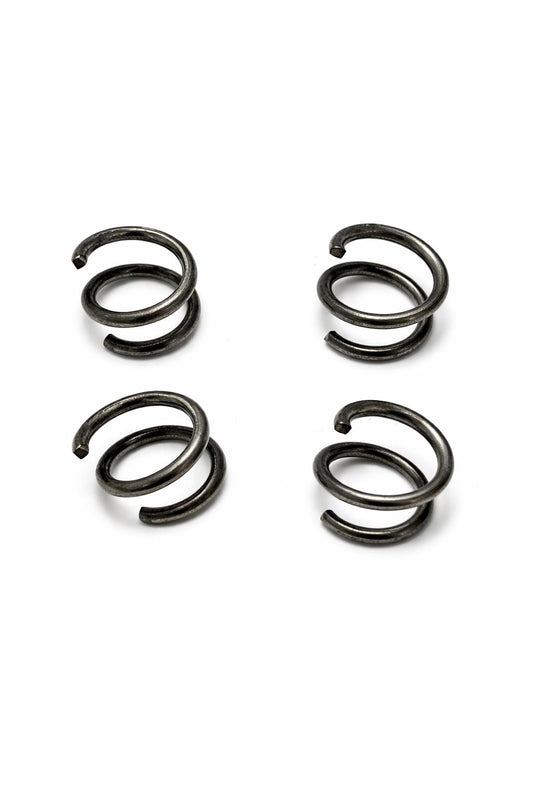 Sæt med 20 galvaniserede spiralringe - stabil forbindelse til gabioner og trådnet