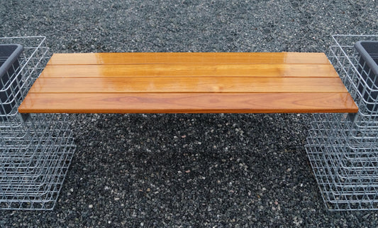 Lang bænkpude TEAK 115 cm