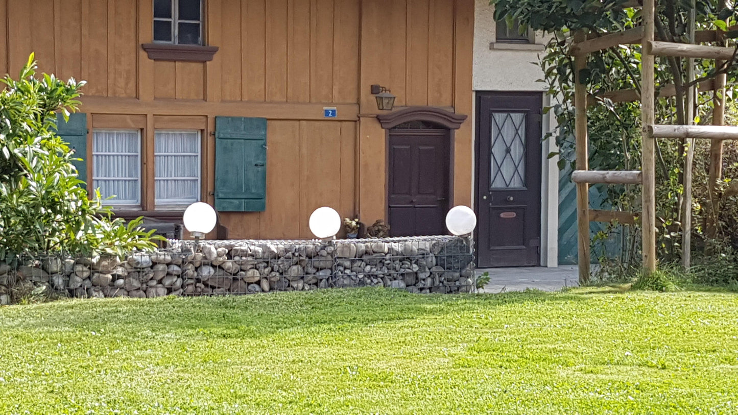 Gabion 100 cm x 80 cm x 30 cm (L x H x P), mailles 5 cm x 10 cm, spirale