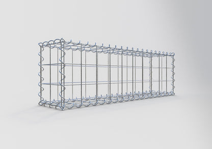 Gabion 100 cm x 30 cm x 20 cm (L x H x P), mailles 10 cm x 10 cm, spirale