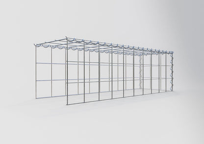 Gavión complementario tipo 4 100 cm x 30 cm x 30 cm (L x A x P), malla 10 cm x 10 cm, espiral