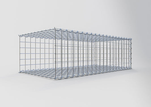 Gavión complementario tipo 2 100 cm x 30 cm x 50 cm (L x A x P), malla 5 cm x 5 cm, espiral