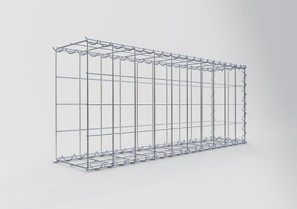 Grown-on gabion type 2 100 cm x 40 cm x 20 cm (L x H x D), mesh size 10 cm x 10 cm, spiral