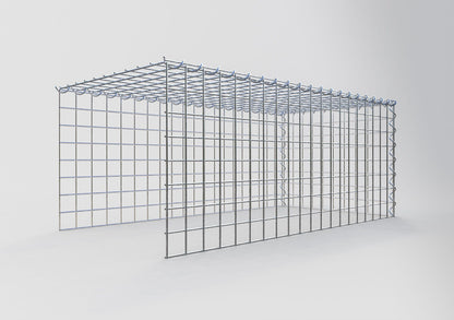 Gabião tipo 4 100 cm x 40 cm x 50 cm (C x A x P), malhagem 5 cm x 5 cm, espiral