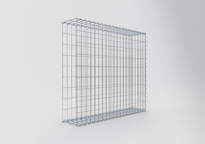 Gavión adulto tipo 2 100 cm x 90 cm x 20 cm (largo x alto x profundidad), tamaño de malla 5 cm x 10 cm, espiral