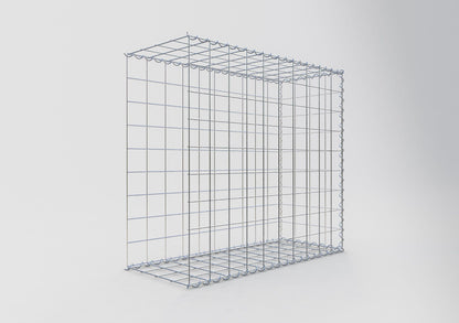 Gabion rapporté type 2 100 cm x 90 cm x 40 cm (L x H x P), mailles 10 cm x 10 cm, spirale