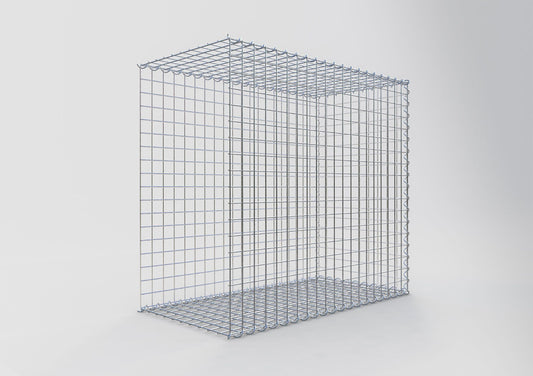 Gavión complementario tipo 2 100 cm x 90 cm x 50 cm (L x A x P), malla 5 cm x 5 cm, espiral