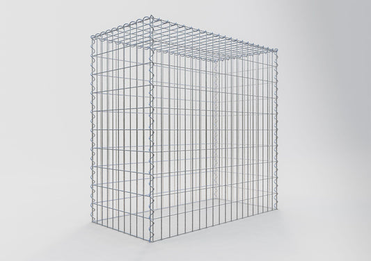 Add-on schanskorf type 3 100 cm x 100 cm x 50 cm (L x H x D), maaswijdte 5 cm x 10 cm, spiraalvormig