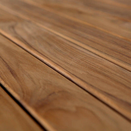 Holz TEAK für Bank 4 Zuschnitte 115 x 9 x 2 cm