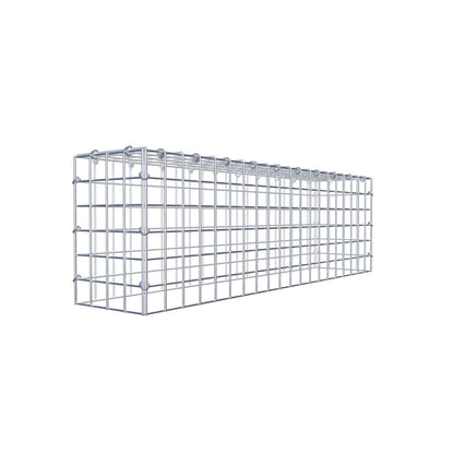 Fourche rapportée type 3 100 cm x 30 cm x 20 cm (L x H x P), mailles 5 cm x 5 cm, anneau en C