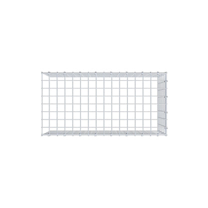 Pila adicional tipo 4 80 cm x 40 cm x 40 cm (L x A x P), malla 5 cm x 5 cm, anillo en C