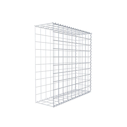 Anbaugabione Typ 2 100 cm x 100 cm x 30 cm (L x H x T), Maschenweite 10 cm x 10 cm, Spirale