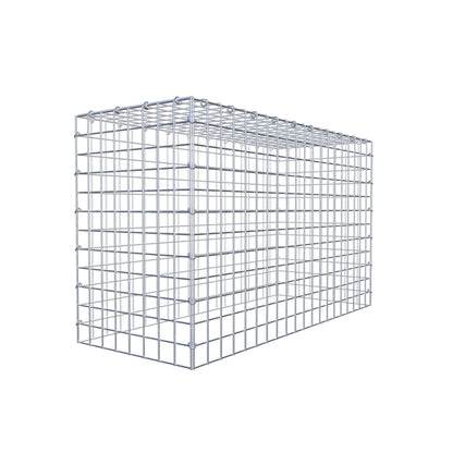 Anbaugabione Typ 3 100 cm x 60 cm x 40 cm (L x H x T), Maschenweite 5 cm x 5 cm, C-Ring