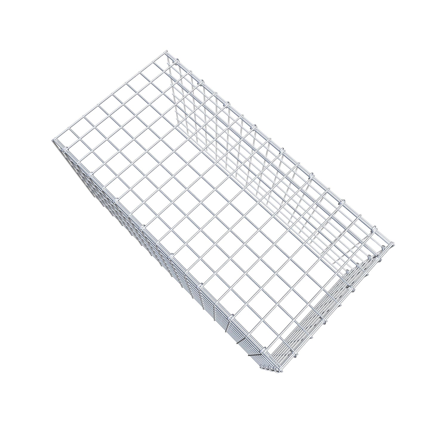 Pila adicional tipo 4 80 cm x 40 cm x 40 cm (L x A x P), malla 5 cm x 5 cm, anillo en C