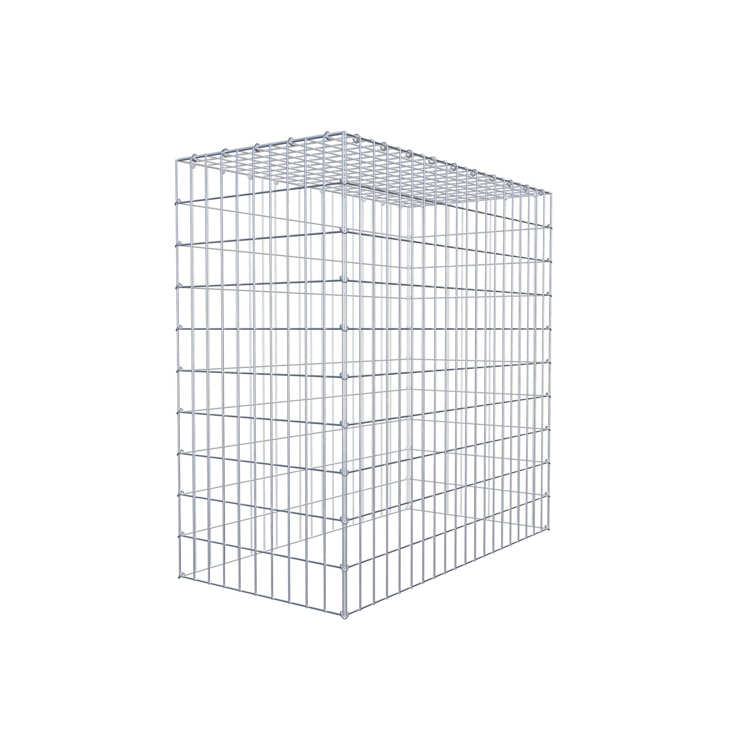 Extra gabion typ 3 100 cm x 100 cm x 50 cm (L x H x D), maskstorlek 5 cm x 10 cm, C-ring