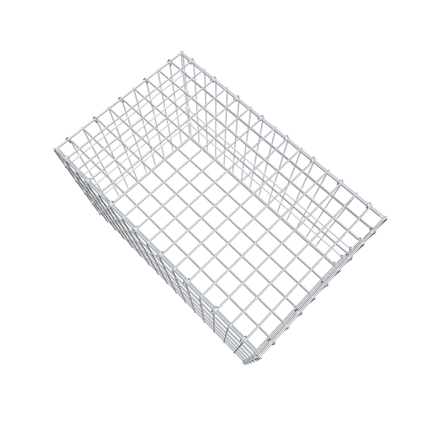 Gabião Tipo 3 80 cm x 50 cm x 50 cm (C x A x P), malhagem 5 cm x 10 cm, anel C