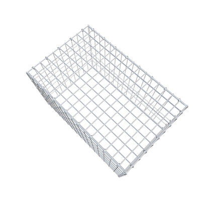 Gabião Tipo 3 80 cm x 50 cm x 50 cm (C x A x P), malhagem 5 cm x 10 cm, anel C