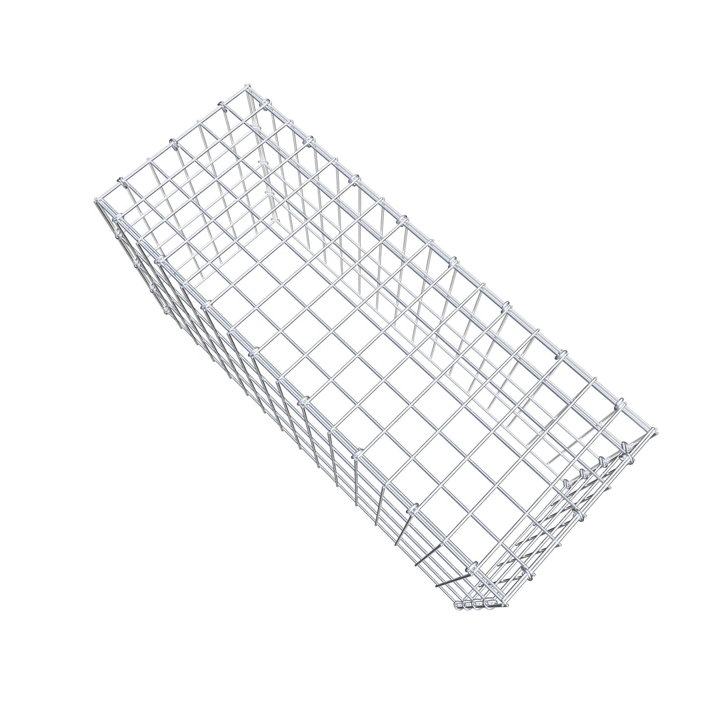 Pila adicional tipo 3 80 cm x 40 cm x 30 cm (L x A x P), malla 5 cm x 10 cm, anillo en C