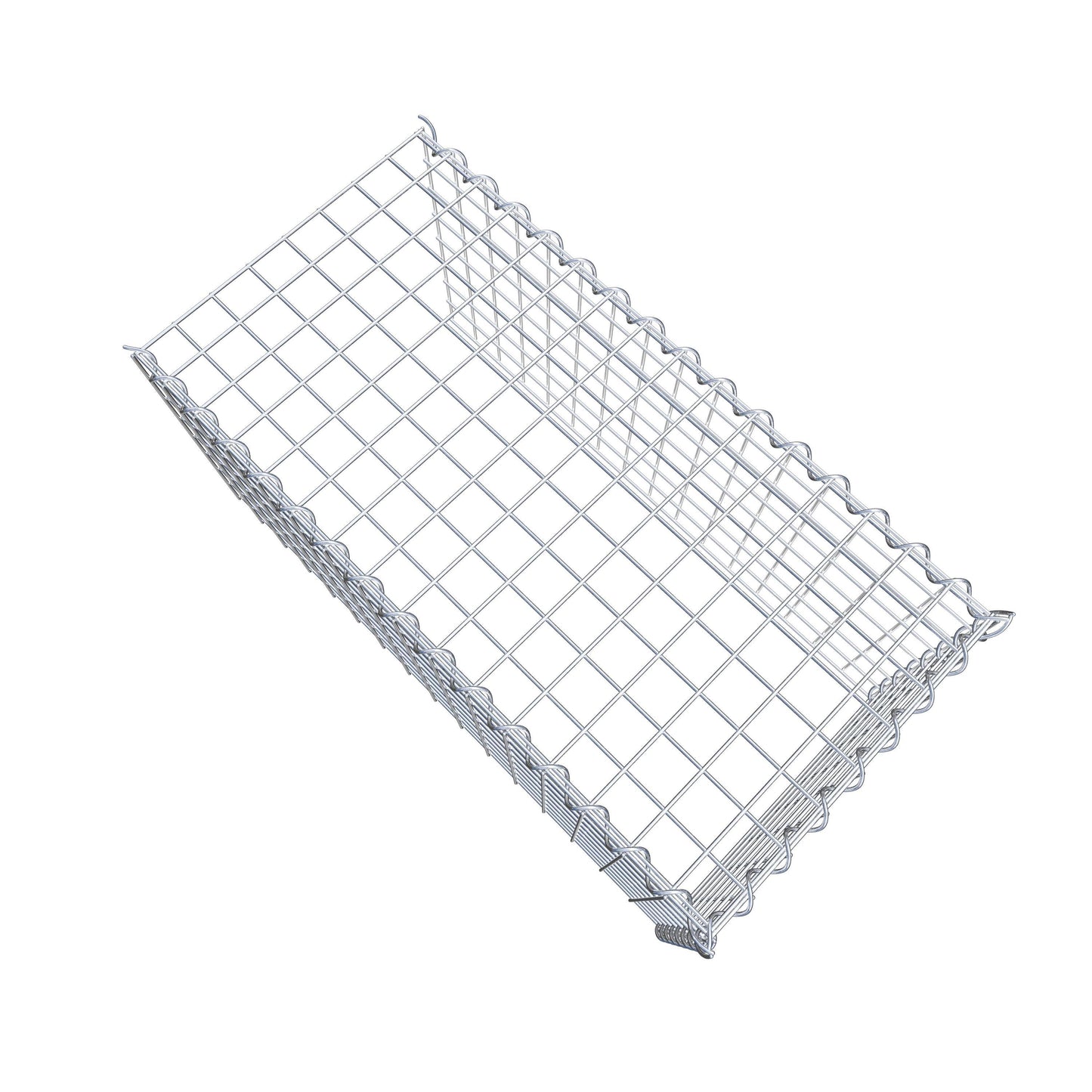 Gavión complementario tipo 4 80 cm x 40 cm x 40 cm (L x A x P), malla 5 cm x 5 cm, espiral