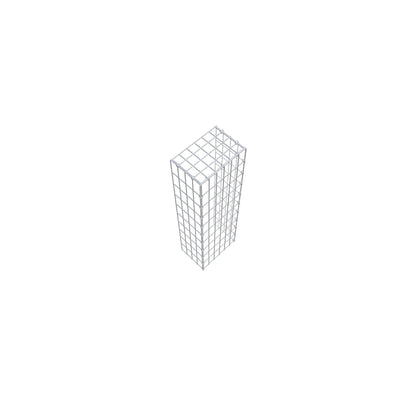Anbaugabione Typ 4 100 cm x 20 cm x 30 cm (L x H x T), Maschenweite 5 cm x 10 cm, C-Ring