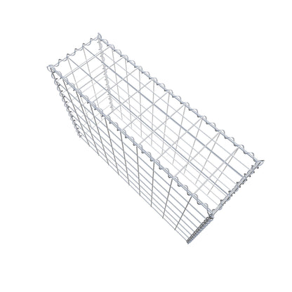Gavión adulto tipo 3 100 cm x 70 cm x 30 cm (largo x alto x profundidad), tamaño de malla 10 cm x 10 cm, espiral