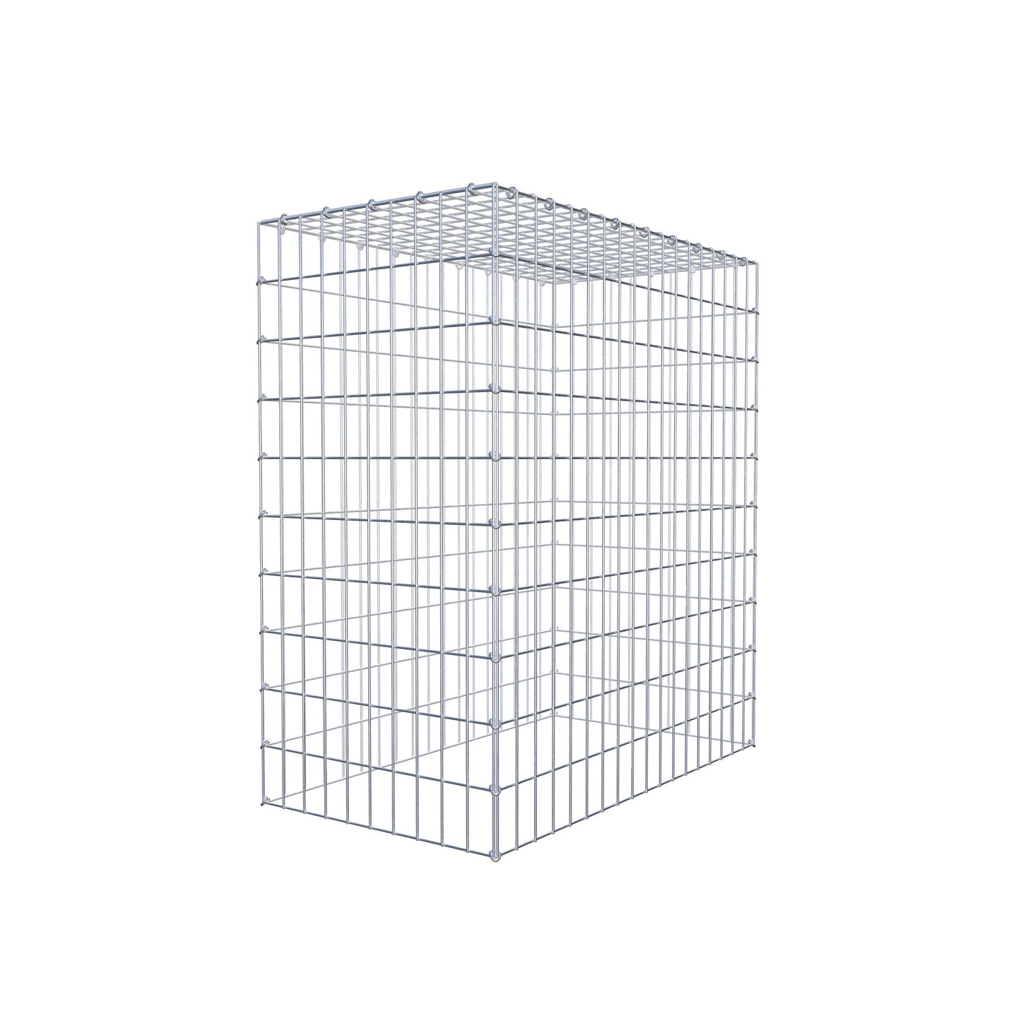 Gavión complementario de tipo 3 100 cm x 90 cm x 50 cm (L x A x P), malla 5 cm x 10 cm, anillo en C