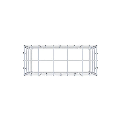 Pila adicional tipo 3 50 cm x 40 cm x 20 cm (L x A x P), malla 10 cm x 10 cm, anillo en C