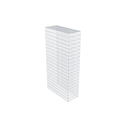 Anbaugabione Typ 4 200 cm x 100 cm x 40 cm (L x H x T), Maschenweite 5 cm x 10 cm, C-Ring