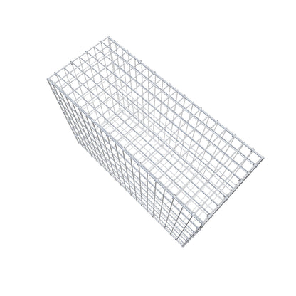 Gabion 100 cm x 70 cm x 40 cm (L x H x P), mailles 5 cm x 10 cm, anneau en C