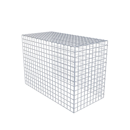 Anbaugabione Typ 4 100 cm x 70 cm x 50 cm (L x H x T), Maschenweite 5 cm x 5 cm, C-Ring
